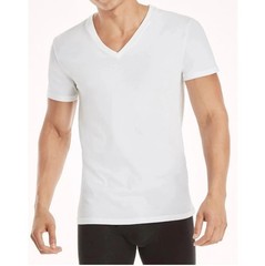 Hanes Ultimate Tagless T-shirt 2XL Super Soft Modal Cotton Spandex Undershirt