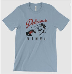Delicious Vinyl Logo T-Shirt – Record Label – The Pharcyde – Independent Hip Hop