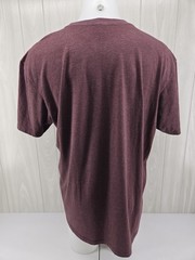Progressive American Flat Track Motorcycle Racing Mens T-Shirt Flag Maroon XL