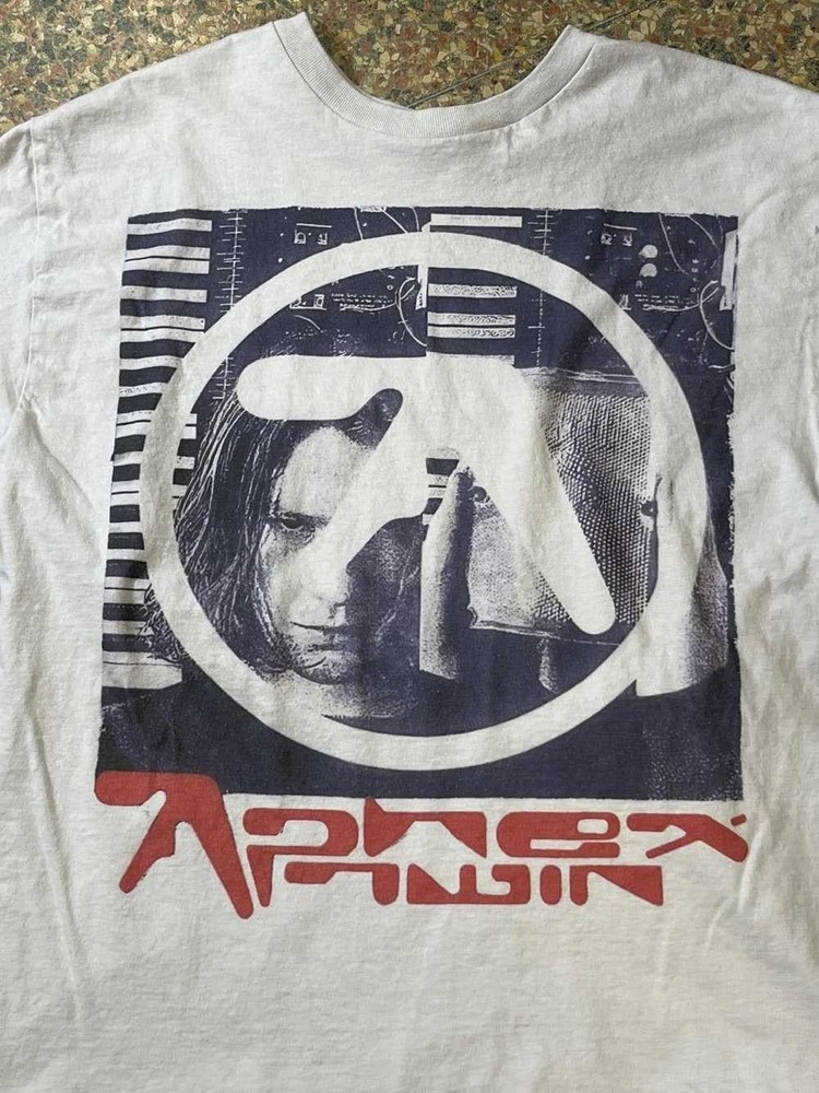 Vintage Style Aphex Twin band Poster Shirt All Size Unisex AR480