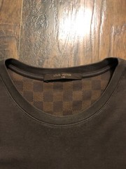 Louis Vuitton Damier Pocket T-Shirt Logo Authentic Sz S “Classic Item”