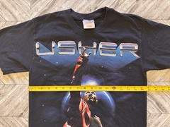 Usher T-Shirt Mens Small Black Concert OMG Hip Hop Rap Urban Streetwear Music
