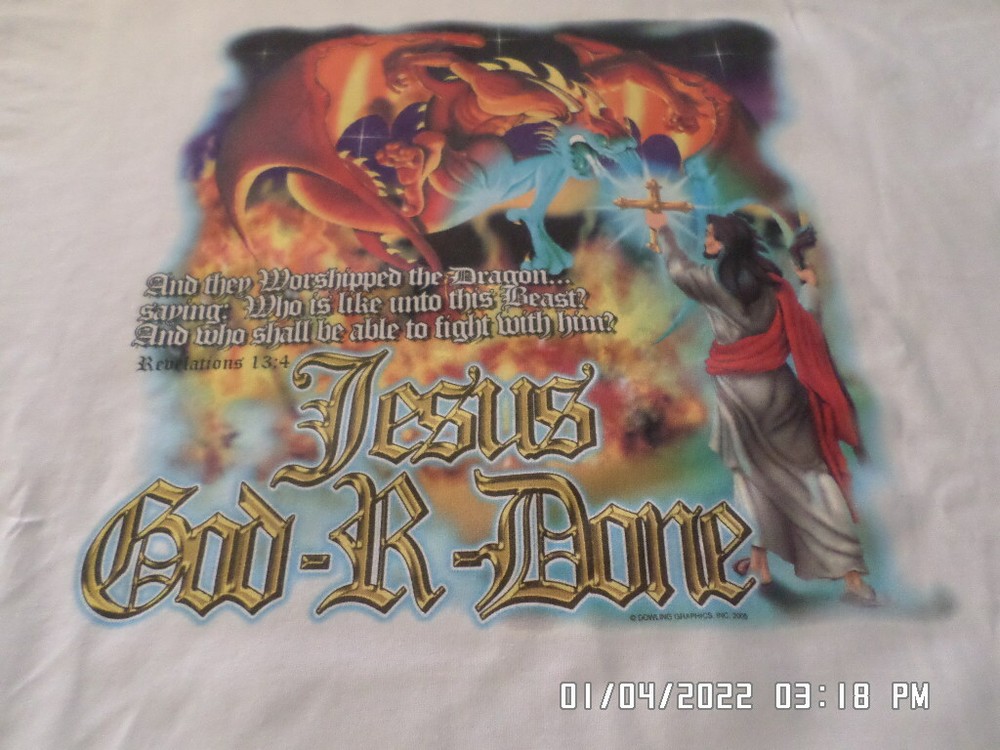 NEW T-Shirt: Jesus God R Done : Lots of sizes & colors S-5XL
