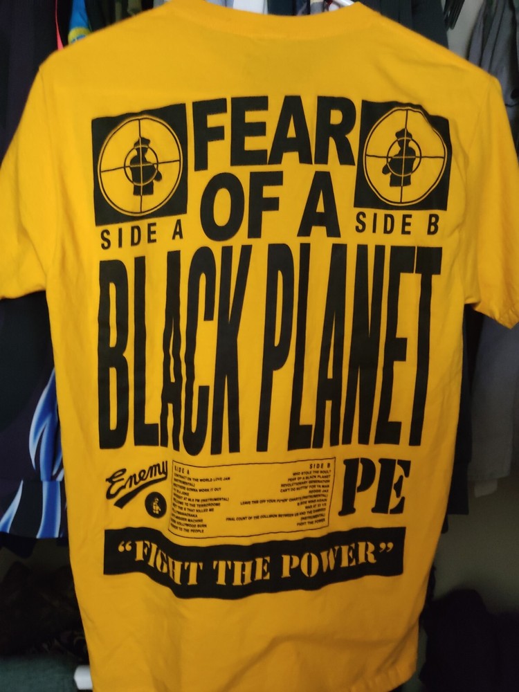 Public enemy fear of the black planet double sided small shirt
