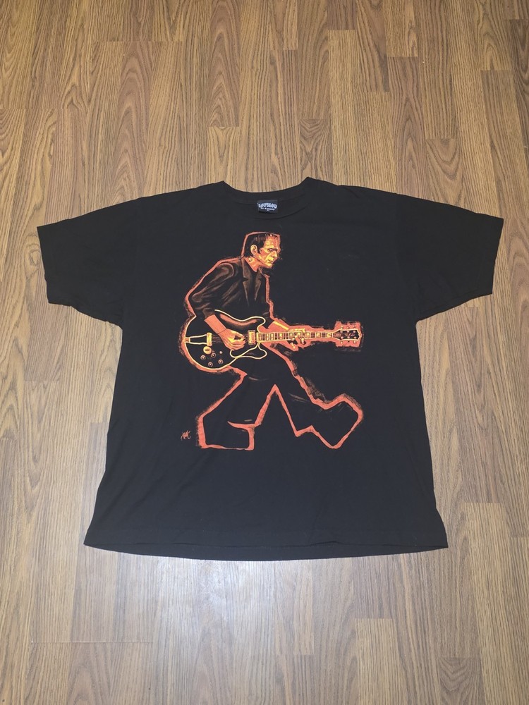 Lowbrow Art Co Hoochie Coochie Man Frankenstein Graphic Tee Shirt XL Made in USA