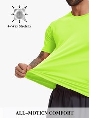 Men’s Performance Outdoor Shirt UV Blocking Rash Guards Quick Dry Lightweight…