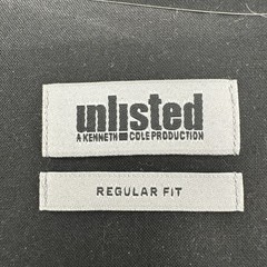 Kenneth Cole Unlisted Black Dress Shirt 17-17.5 32/33 XL New With Tags NWT