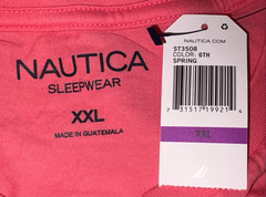 Nautica sleep shirt size 2x