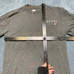 Dickies Theoni T Shirt Mens Small Gray Cotton Non Stretch Streetwear Outdoor Tee