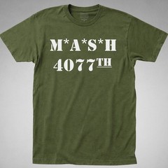 MASH 4077 th Shirt Hospital TV Show Army Military Division Vintage Retro Tee