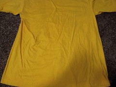 Vintage I Climbed The Great Wall Of China Shirt 90s Yellow Large