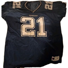 Vintage Deion Sanders Dallas Cowboys Champion Jersey NFL Authentic Size 48 L-XL