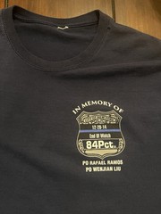 NYPD Memorial T-Shirt (X LARGE)