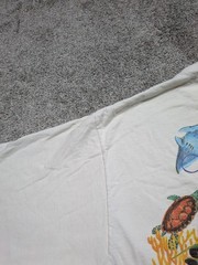 Vintage Nature Aquatic Shirt “Keep Our Oceans Blue” Size Large Single Stitch
