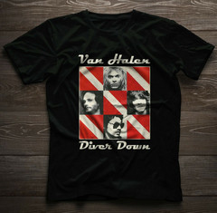 DAVID LEE ROTH EDDIE VAN HALEN Diver Down T-Shirt.