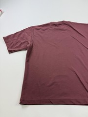 Uniqlo U Shirt Mens Medium Purple AIRism Relaxed Fit Cotton Tee Lightweight