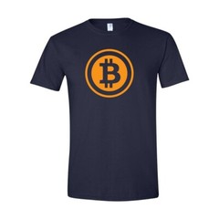 Bitcoin Logo Crypto Symbol Tshirt Cryptocurrency Tee Print DTF T-Shirt S/5XL