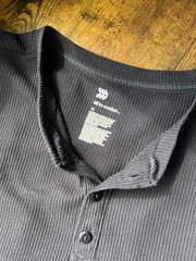 Lot of 4 – All In Motion Waffle Knit Henley Long Sleeve Shirt Bundle – Size XL