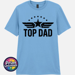 Classic Top Dad Tee Funny Dad T Shirt Retro Print Father’s Day Gift for Dad Tee