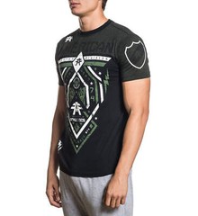 American Fighter Men’s T-shirt FAIRBANKS Athletic Biker Black MMA S-3XL