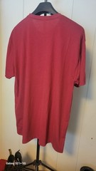 Weston Jon Boucher Shirt Mens XXL Burgundy New Short Sleeve Crew Neck
