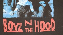 Boyz N The Hood Ice Cube Ripple Junction Dough Boy Tre Black Graphic T-Shirt M