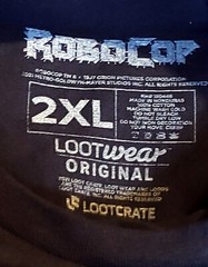 RETRO TEE ! 1980’S ROBOCOP MOVIE T-SHIRT LOOT CRATE NOT AVAILABLE IN STORES 2XL