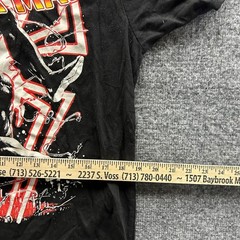 Marvel T-Shirt Mens Size M Black Spider-Man Graphic Print Short Sleeve Crew Neck