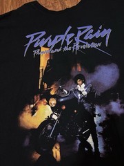 Prince Purple Rain Prince And The Revolution Men’s Black T-Shirt Size 3XL
