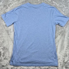 Travis Mathew T Shirt Mens L Blue Hawaii Flag Golf Cart Graphic Tee Tagless Pima