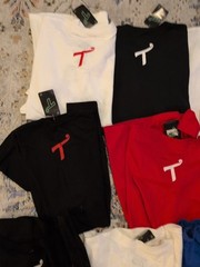 10X Two In The Shirt “Tits” Tees New All XL READ 8 TAGS 2 WITHOUT BUT NEW RARE