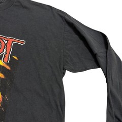 Vintage Slipknot Shirt Large Y2K Long Sleeve Tour Concert Nu Metal Rock Band Tee