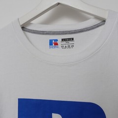 Russell Athletic Men’s Eagle Big Logo Promotional Sports T-Shirt Size Medium