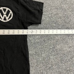 Volkswagen T-Shirt Mens Size S Black Racing GTI Graphic Short Sleeve Cotton