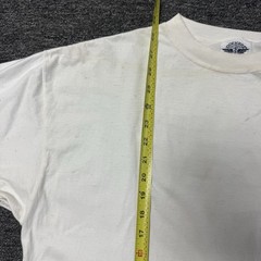 Vintage 90s Dockers By Levi’s White Cotton Casual Pocket T-Shirt Mens Sz M