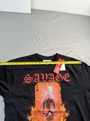Headgear Classics Men’s No Limit Records T-Shirt Black Savage Size Large NEW