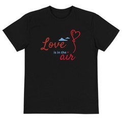 Love is in the Air Unisex Eco Tee | Next Level 4600