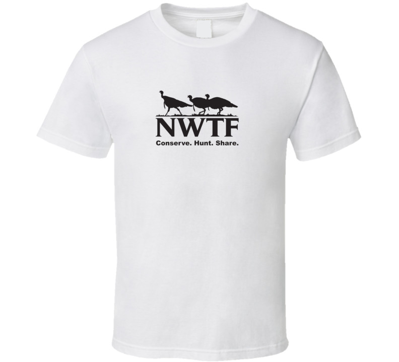 NEW SHIRT NWTF NATIONAL WILD TURKEY FEDERATI T-SHIRT ALL SIZE LOGO FUNNY USA TEE