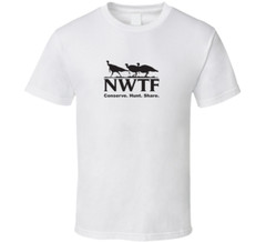 NEW SHIRT NWTF NATIONAL WILD TURKEY FEDERATI T-SHIRT ALL SIZE LOGO FUNNY USA TEE
