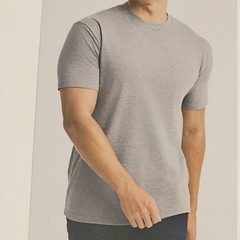 True Classic Men’s 2-Pack Crew Neck Tee Shirts 1 Gray 1 Navy Size Large