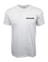 KAWASAKI WHITE GRAPHIC T SHIRT