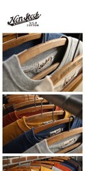 NON STOCK Mens Crew Neck Tubular Tee Plain Cotton Vintage TUBE Shirt Casual Tops