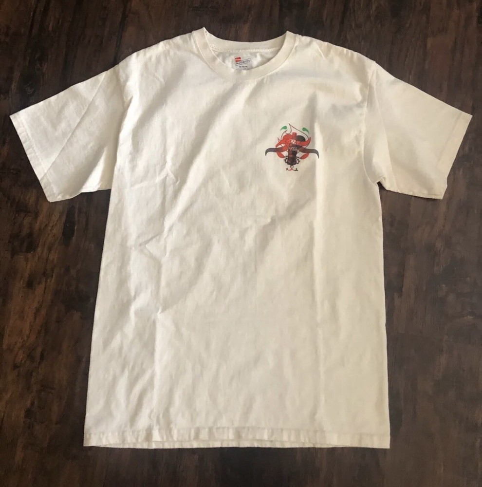 Coca-Cola Mens Ivory T-Shirt Sz Medium