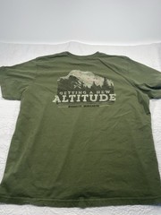 Eddie Bauer Men’s Green Graphic Logo Knit Crew Neck Short Sleeve XXL T-Shirt