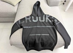 Crooks & Castles Oversized Black Hoodie Size S Spellout Streetwear Jumper