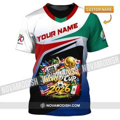 Unisex 3D Shirt – Custom Name World Cup 2026 3D Shirt VK13773