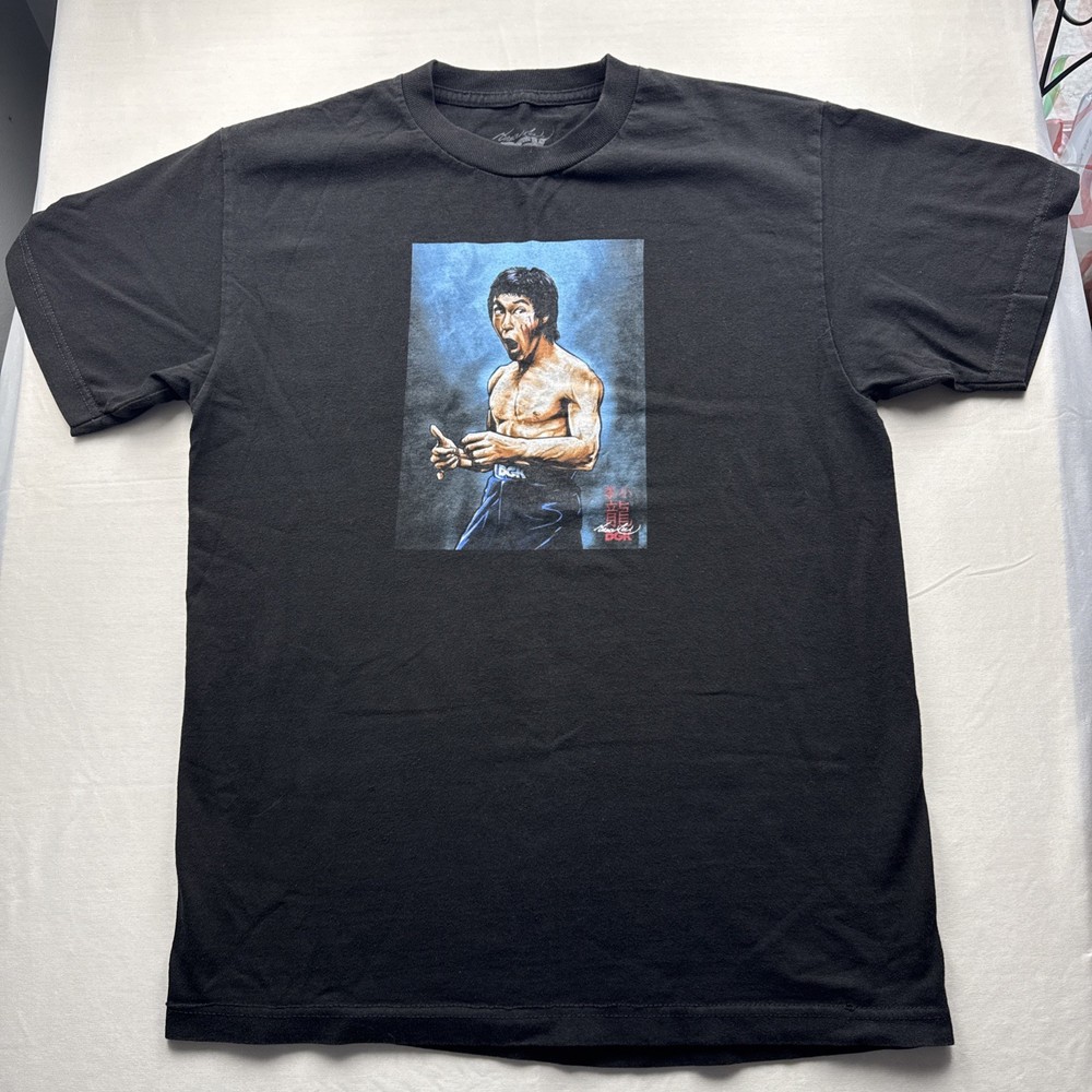 Bruce Lee x DGK Be Water My Friend Official Collab Skate Streetwear mens Medium