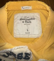 Vintage Abercrombie & Fitch t-shirt Sz L ‘92 Muscle Fit Y2K Iconic Nostalgic