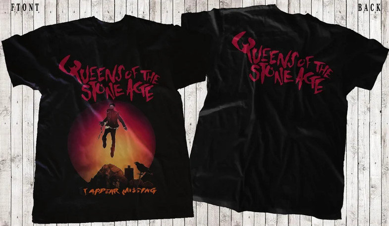 New Dtg/Dtf printed T-shirt – Queens of the Stone Age – …Like Clockwork- I App