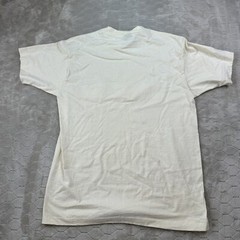 VTG California Embossed Western Print T-Shirt – Sz L – Stains Single Stitch Look